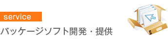 パッケージソフト開発・提供